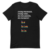 Pronoun He T-Shirt, Multiple Colors - POLM REPUBLIC