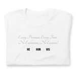 Pronouns T-Shirt Simple Style, Multiple Styles - POLM REPUBLIC