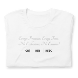 Pronouns T-Shirt Simple Style, Multiple Styles - POLM REPUBLIC