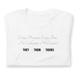 Pronouns T-Shirt Simple Style, Multiple Styles - POLM REPUBLIC